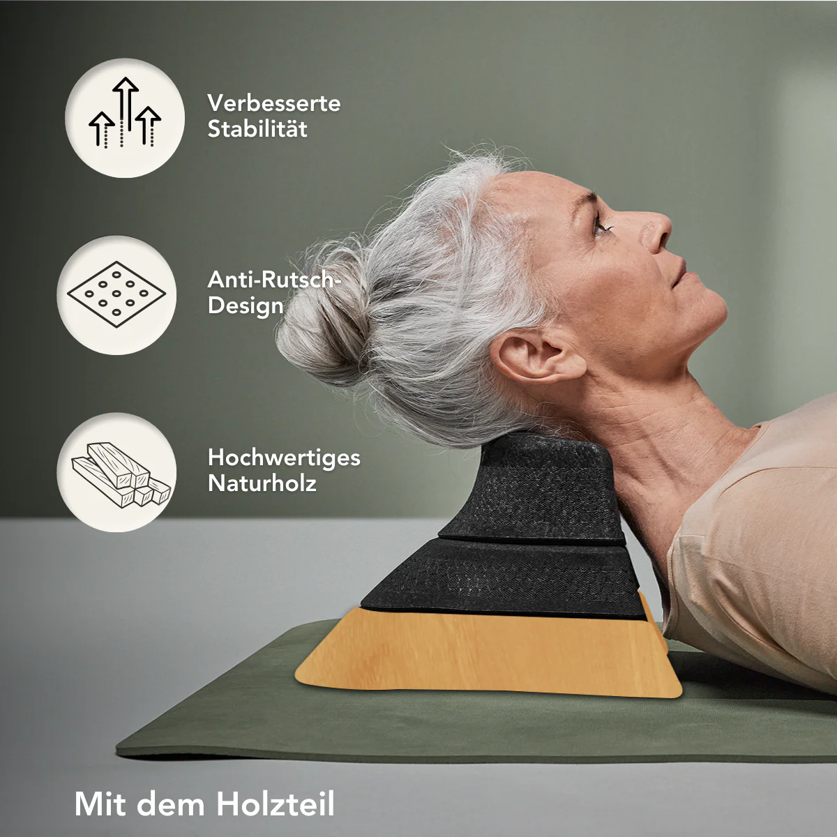 Holz-Sockel für den Nackenretter - Image 8