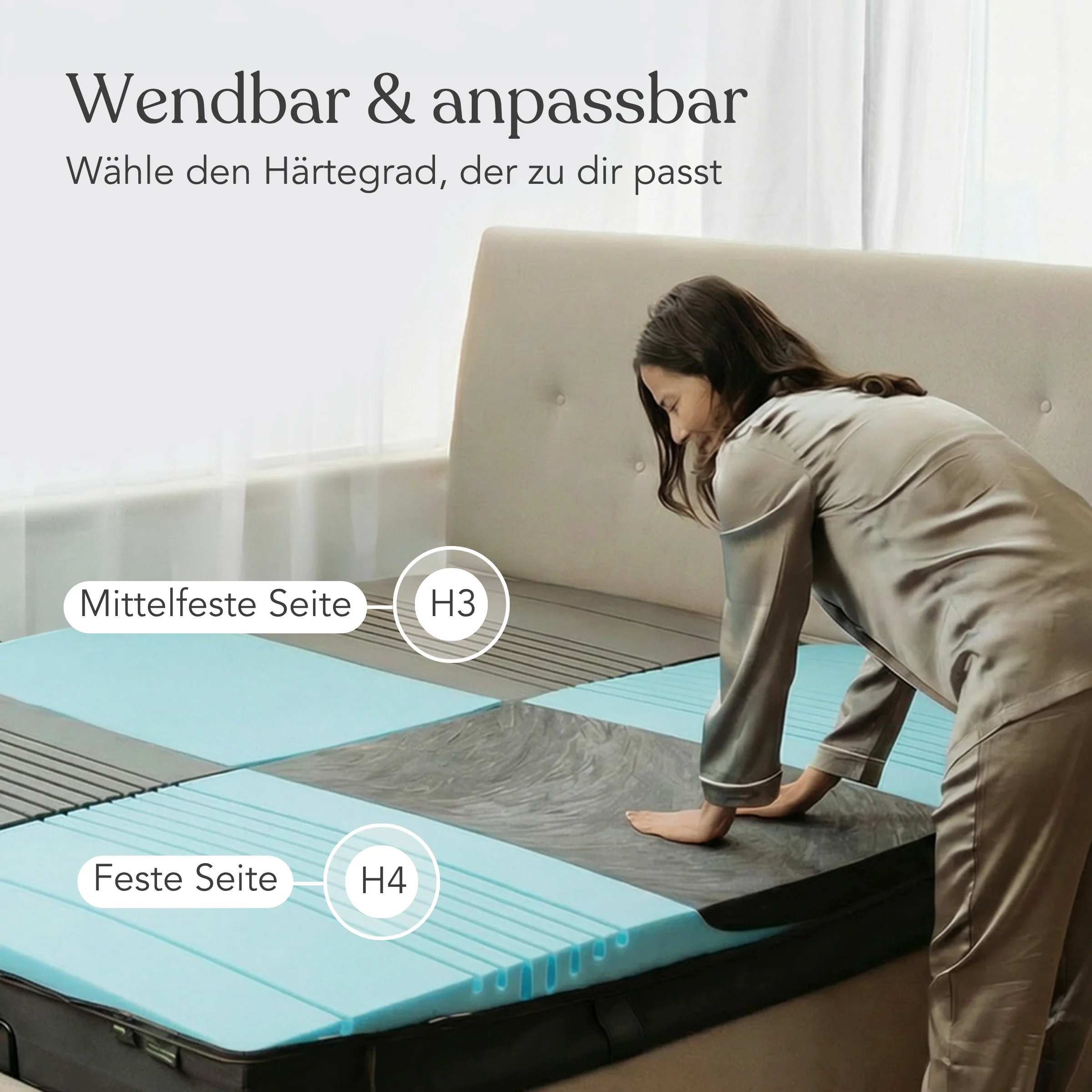 Schlafsystem: Matratze + Kissen + Kissenbezüge - Image 4